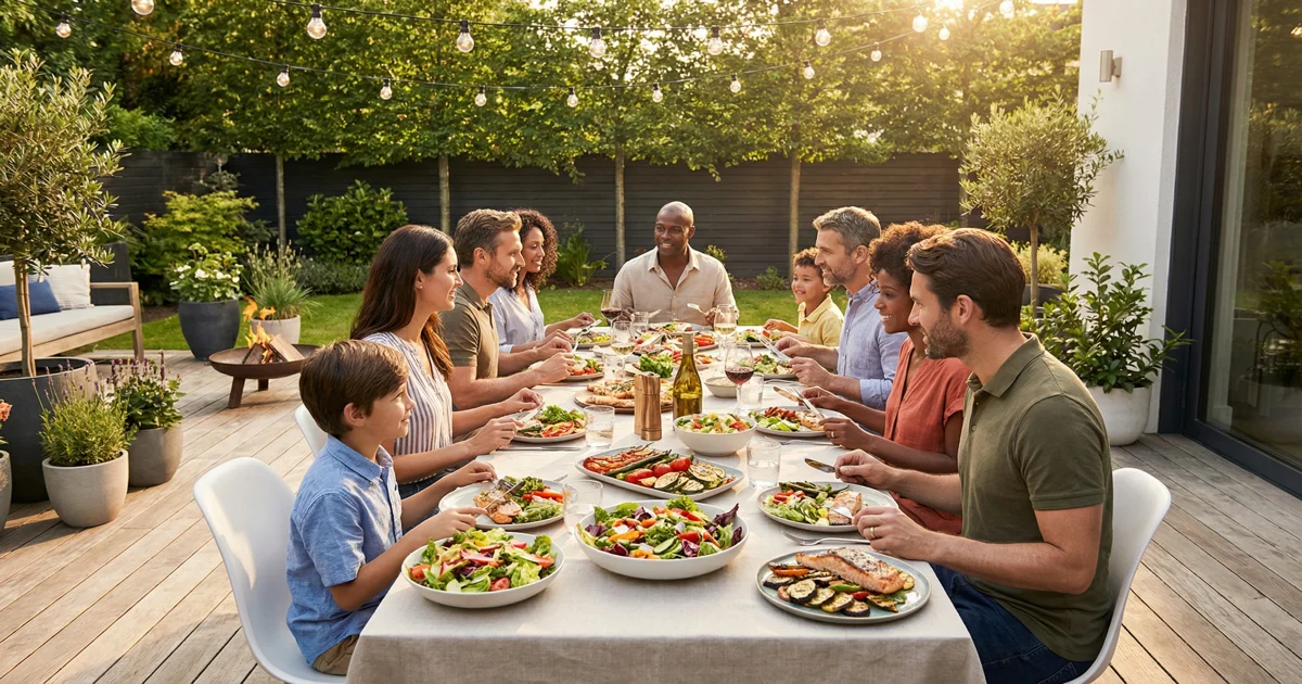 Zdravá strava a večeře pod širým nebem: Tipy na léto - zdravá strava večeře