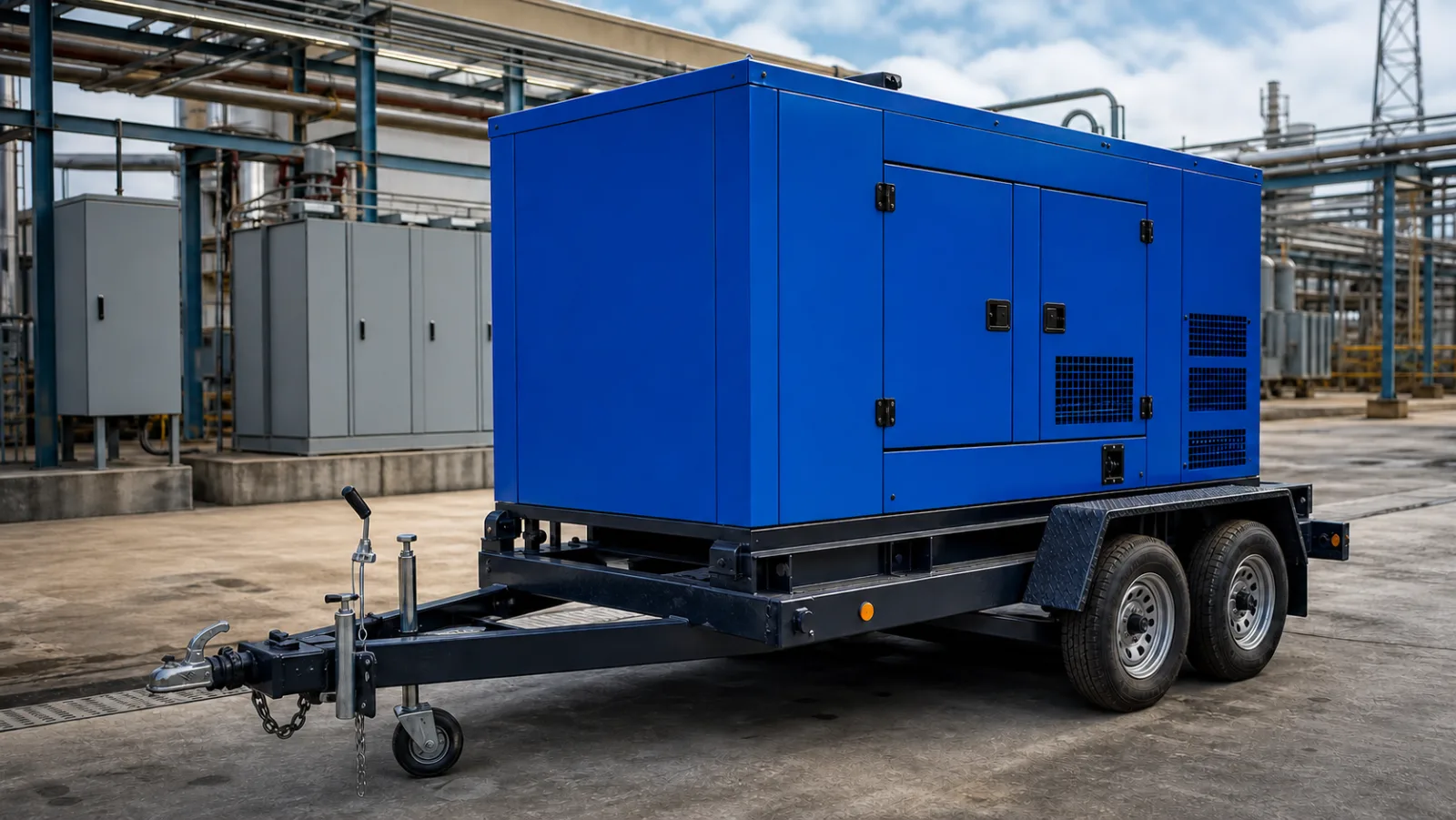 Servis a pohotovost u velkých strojů: co znamená dostupnost do 4 hodin – mobilní elektrocentrála Valeon